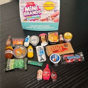 Mini Brands Fill the Fridge bundle MINI OLIPOP and HERSHEY